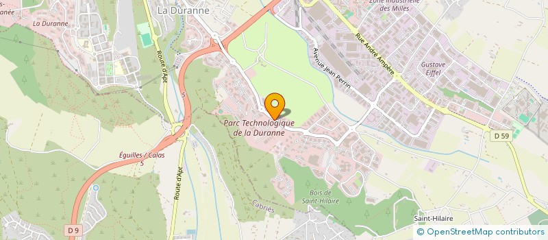 localisation de l'entreprise LM CREATIONS à AIX-EN-PROVENCE
