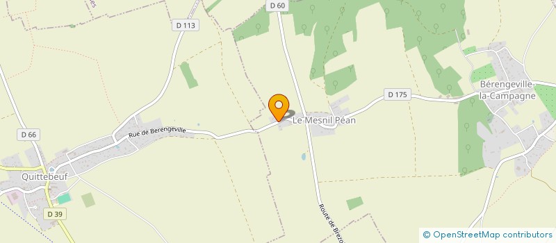 localisation de l'entreprise LM&CS INVEST  BERENGEVILLE-LA-CAMPAGNE