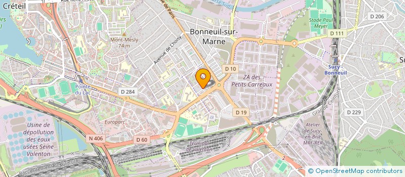 localisation de l'entreprise LM DECOLLETAGE à BONNEUIL-SUR-MARNE