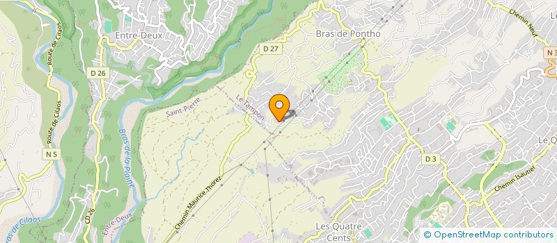 localisation de l'entreprise LM DEVELOPEMENT  LE TAMPON