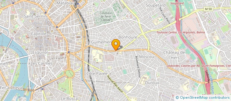 localisation de l'entreprise LM DEVELOPPEMENT à TOULOUSE