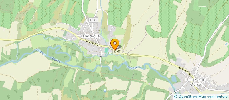 localisation de l'entreprise LM DEVELOPPEMENT à LANDREVILLE