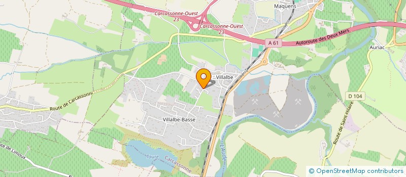localisation de l'entreprise LM DIETETIQUE 3 à CARCASSONNE