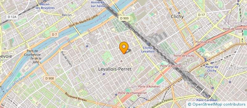 localisation de l'entreprise LM DIGITAL CONSULTING à LEVALLOIS-PERRET