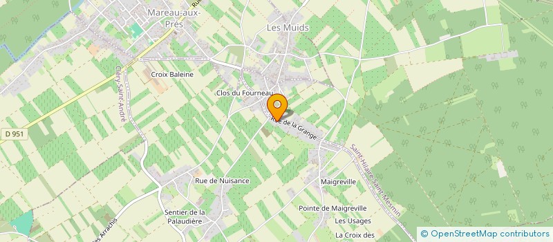localisation de l'entreprise LM DIRECT MARKETING à MEZIERES-LEZ-CLERY