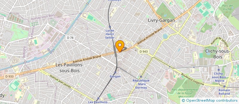 localisation de l'entreprise LM DISTRIBUTION à LES PAVILLONS-SOUS-BOIS