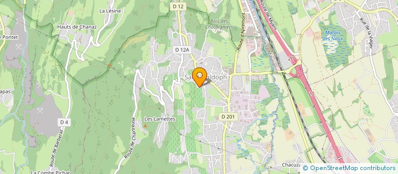 localisation de l'entreprise LM DISTRIBUTION SERVICES  SAINT-BALDOPH