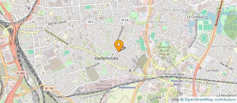 localisation de l'entreprise LM ELEC à HEM