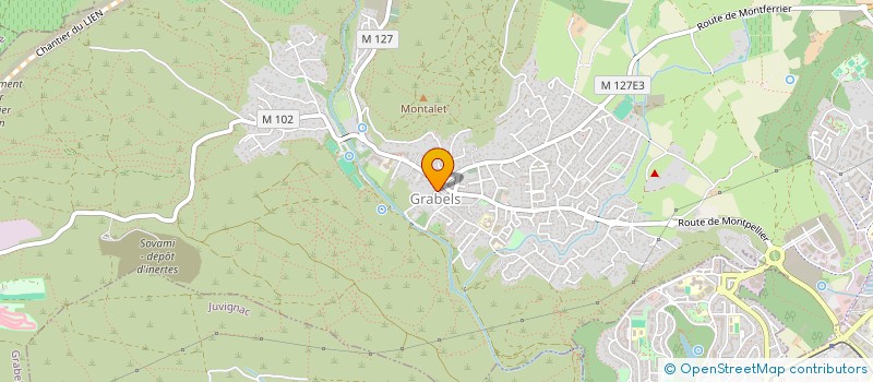 localisation de l'entreprise LM ENERGYS  GRABELS