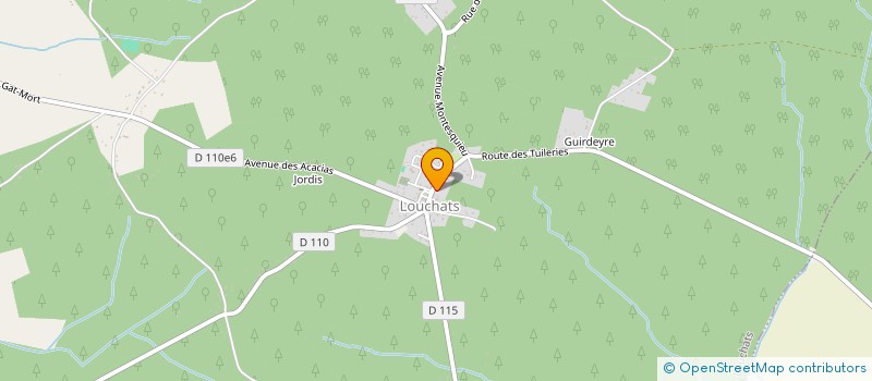 localisation de l'entreprise LM.EPICERIE  LOUCHATS