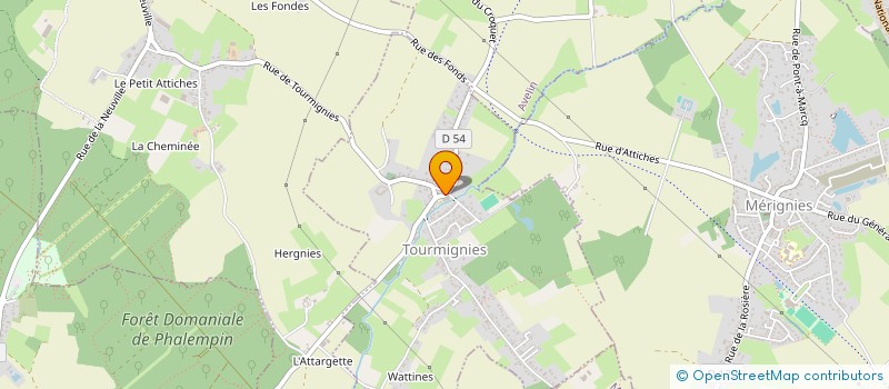 localisation de l'entreprise LM EQUIPEMENTS à TOURMIGNIES