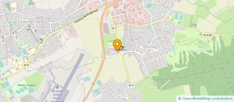 localisation de l'entreprise LM-EVENTS  SAULXURES-LES-NANCY