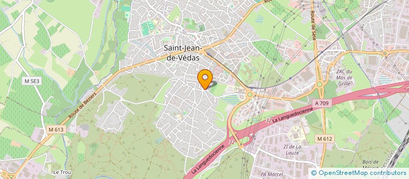 localisation de l'entreprise LM EXPERTISE  SAINT-JEAN-DE-VEDAS