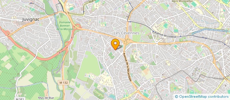localisation de l'entreprise LM-EXPERTS à MONTPELLIER