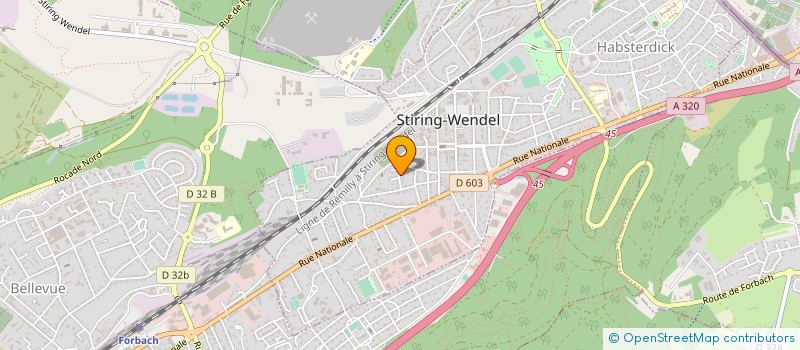 localisation de l'entreprise LM FER ET METAUX  SCHNECK