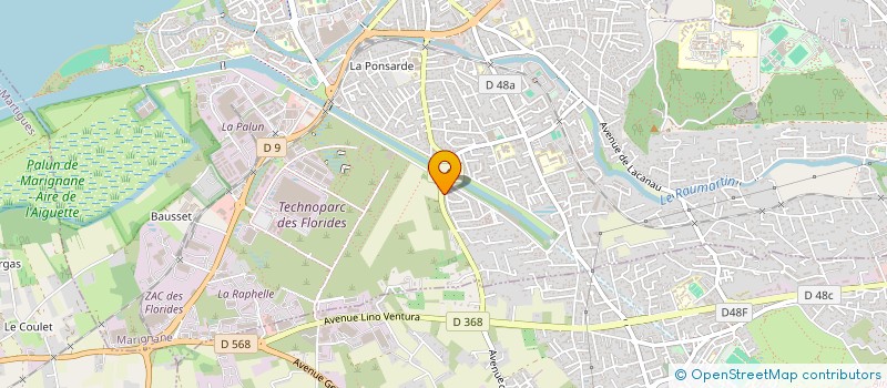 localisation de l'entreprise LM FINANCEMENT à MARIGNANE