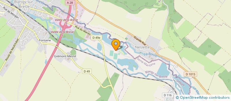 localisation de l'entreprise LM FINANCES à BLANGY-SUR-BRESLE