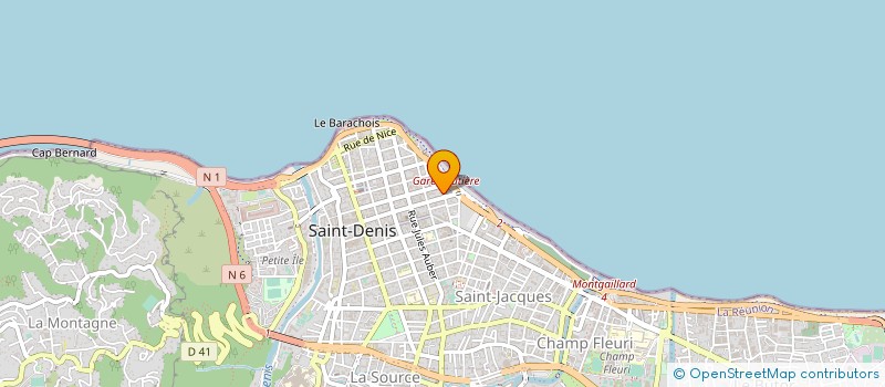 localisation de l'entreprise LM FINANCES à SAINT-DENIS