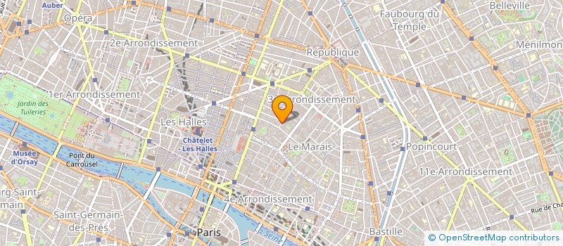 localisation de l'entreprise LM FINDERS  PARIS