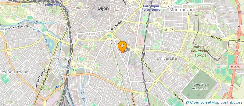 localisation de l'entreprise LM FOOD  DIJON