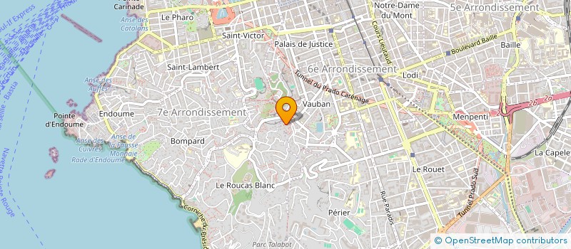 localisation de l'entreprise LM GESTION  MARSEILLE