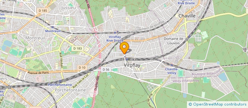 localisation de l'entreprise LM GESTION ET PATRIMOINE  VIROFLAY