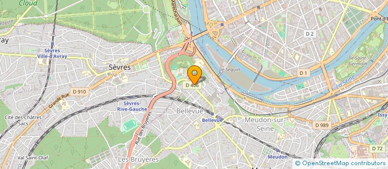 localisation de l'entreprise LM GESTION IMMOBILIERE  MEUDON