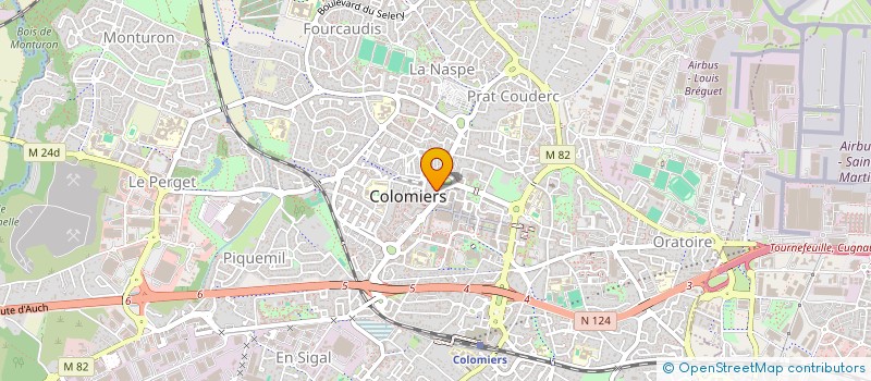 localisation de l'entreprise LM GLAM  BOBIGNY