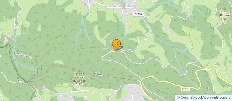 localisation de l'entreprise LM HABITAT  MANDRAY