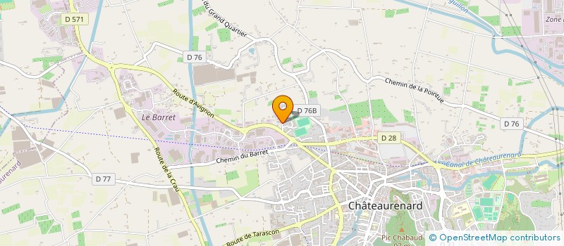 localisation de l'entreprise LM HEREDIUM à CHATEAURENARD