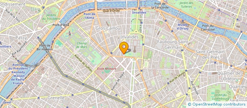 localisation de l'entreprise LM HOLDING  PARIS
