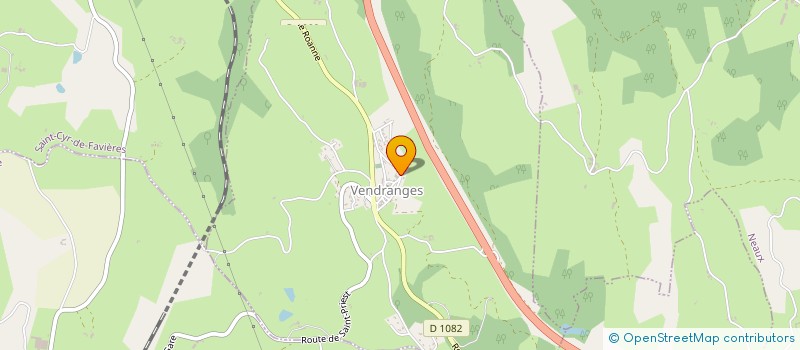 localisation de l'entreprise LM HOLDING  VENDRANGES