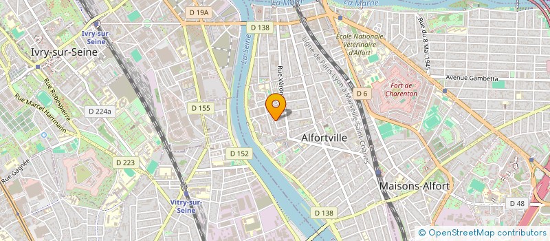 localisation de l'entreprise LM HOLDING à ROSNY-SOUS-BOIS