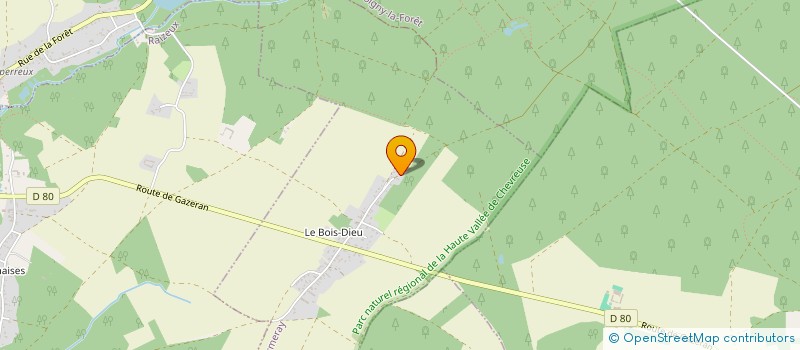 localisation de l'entreprise LM HOLDING  HERMERAY