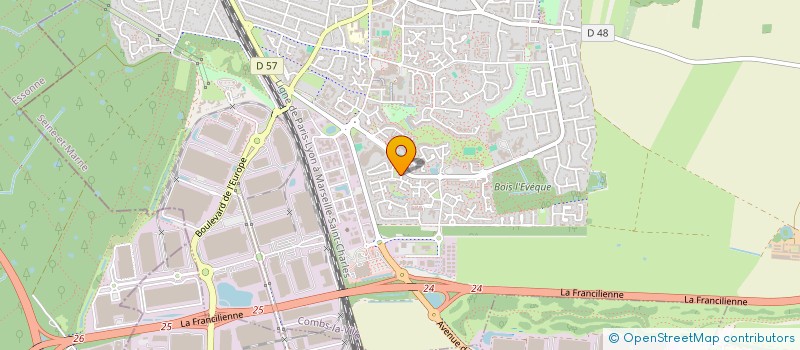 localisation de l'entreprise LM HOLDING  COMBS-LA-VILLE