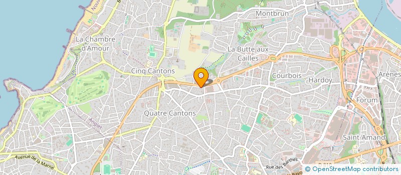 localisation de l'entreprise LM HOLDING  ANGLET