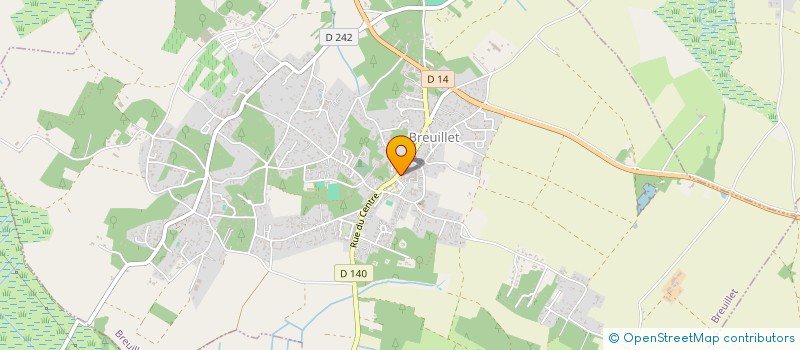 localisation de l'entreprise LM-IMMO à BREUILLET