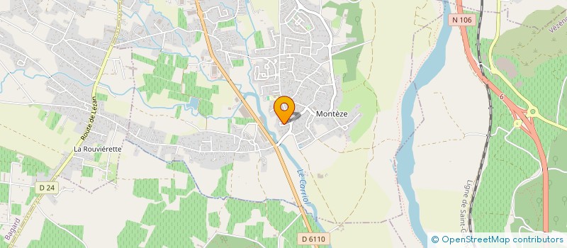 localisation de l'entreprise LM IMMO  SAINT-CHRISTOL-LES-ALES