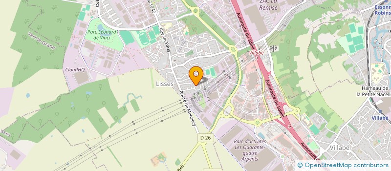 localisation de l'entreprise LM IMMO NEUF  LISSES