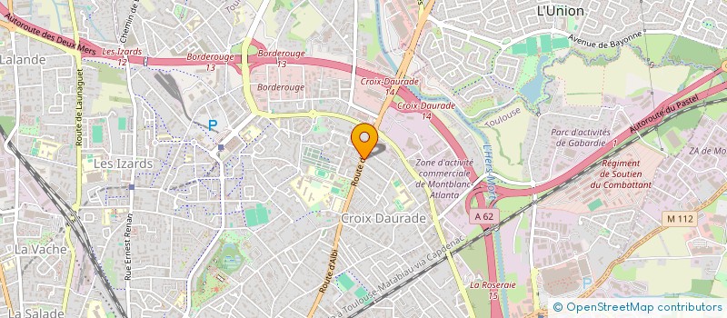 localisation de l'entreprise LM IMMOBILIER  TOULOUSE