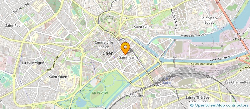 localisation de l'entreprise LM IMMOBILIER à CAEN