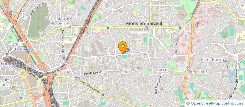 localisation de l'entreprise LM IMMOBILIER  MONS-EN-BARUL