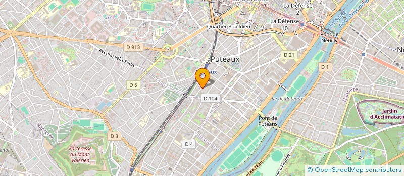 localisation de l'entreprise LM IMMOBILIER à PUTEAUX