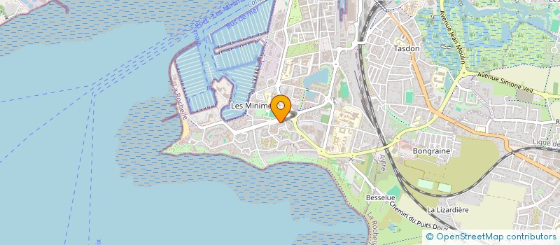 localisation de l'entreprise LM IMMOBILIER  LA ROCHELLE