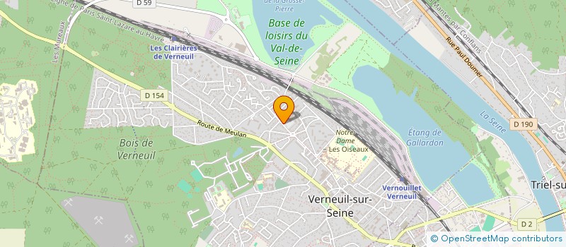 localisation de l'entreprise LM IMMOBILIER - AGENCE DE VERNEUIL à FREJUS