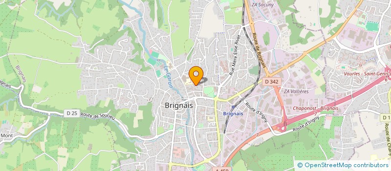 localisation de l'entreprise LM IMPERIUM  BRIGNAIS