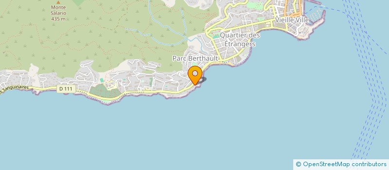 localisation de l'entreprise LM INVEST  AJACCIO