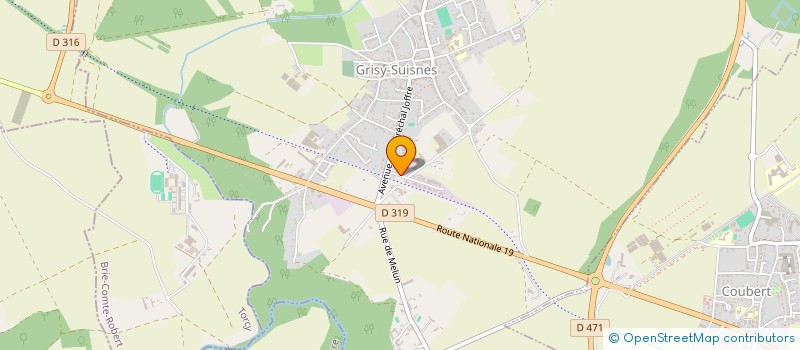 localisation de l'entreprise LM INVEST  GRISY-SUISNES