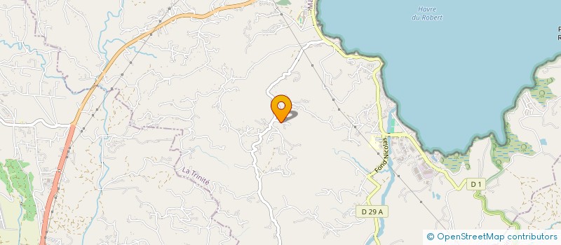 localisation de l'entreprise LM INVEST  LE ROBERT