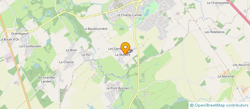 localisation de l'entreprise LM INVEST  LE BIGNON